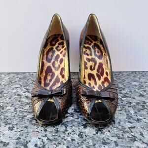 Dolce & Gabbana SnakeSkin Pumps Heels EU Size 41